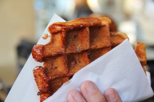 Les gaufres, spécialité de Liège. (Belgique)
