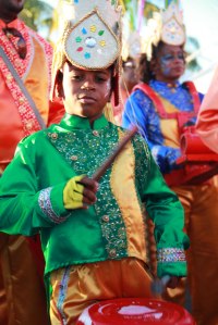 Même les enfants participent activement au carnaval, en Martinique.