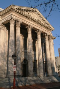 Une des premières banques du pays, à Philadelphie.