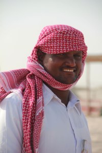 Au Qatar, il est indispensable de se protéger du soleil et du sable.