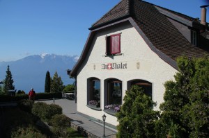 Le restaurant Au Chalet, situé à Chardonne (Suisse)
