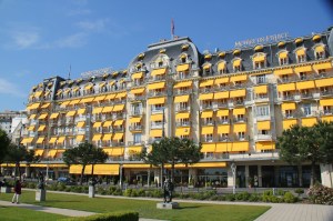 Le Montreux Palace, à Montreux.