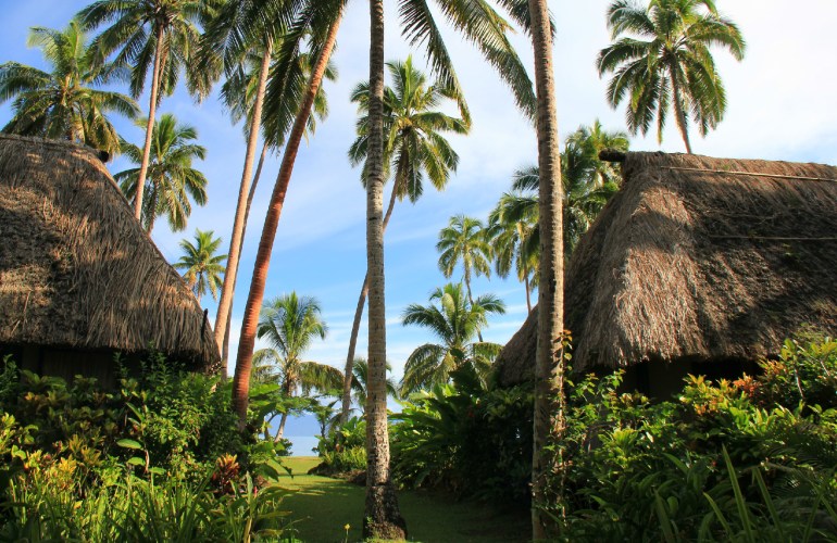 villas du Jean Michel Cousteau Resort, à Fidji.