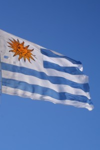 Le drapeau de l'Uruguay