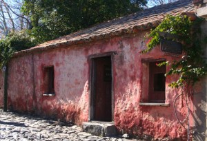 Maisons coloniales de Colonia, en Uruguay