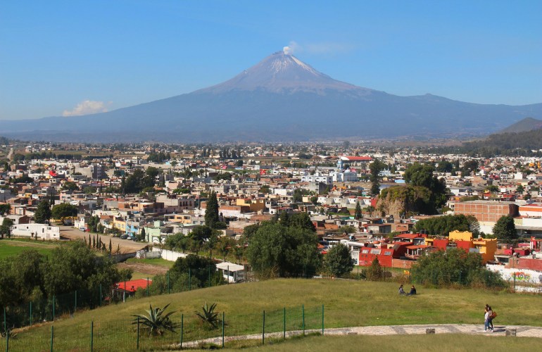 Cholula, au Mexique.