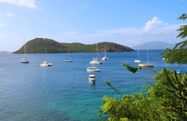 La baie de Terre-de-Haut, Les Saintes