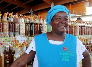 Au marché de Basse-Terre, en Guadeloupe