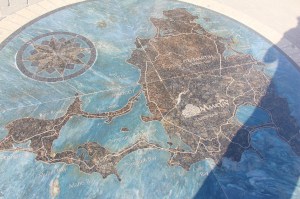 Les deux côtés de l'île, à Saint-Martin.