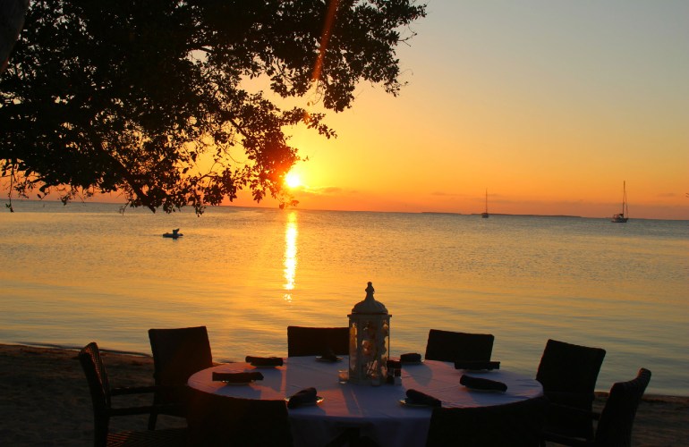 Coucher de soleil à Islamorada.