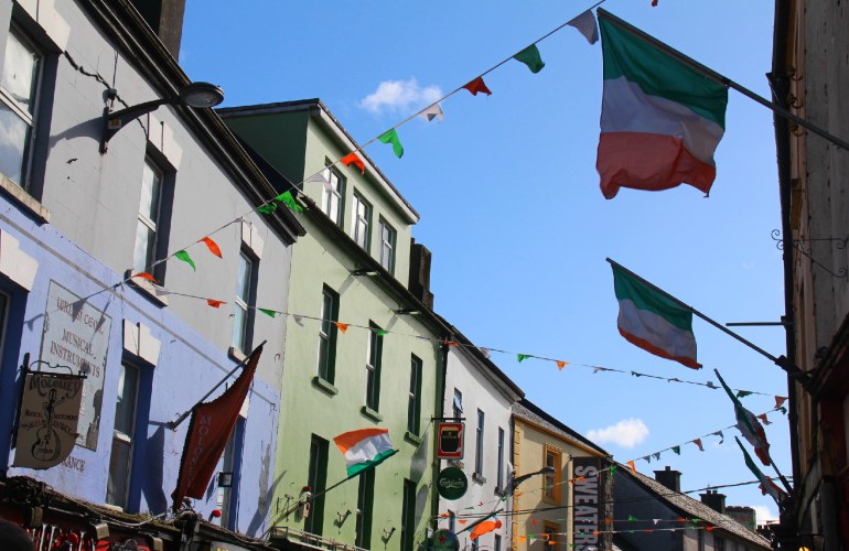 Galway, une ville très festive en Irlande.