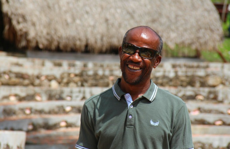 Gilbert Larose, propriétaire de la Savane des esclaves