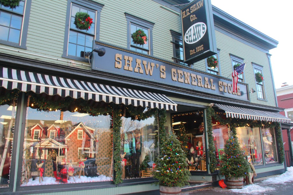 magasin Shaw's General store, Stowe