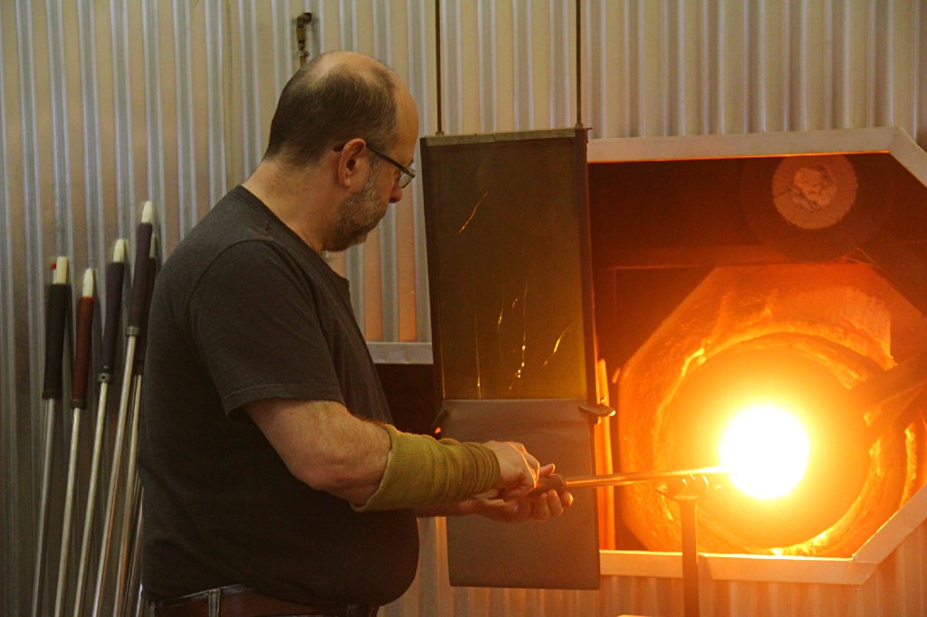 Little River Hotglass Studio, à Stowe.
