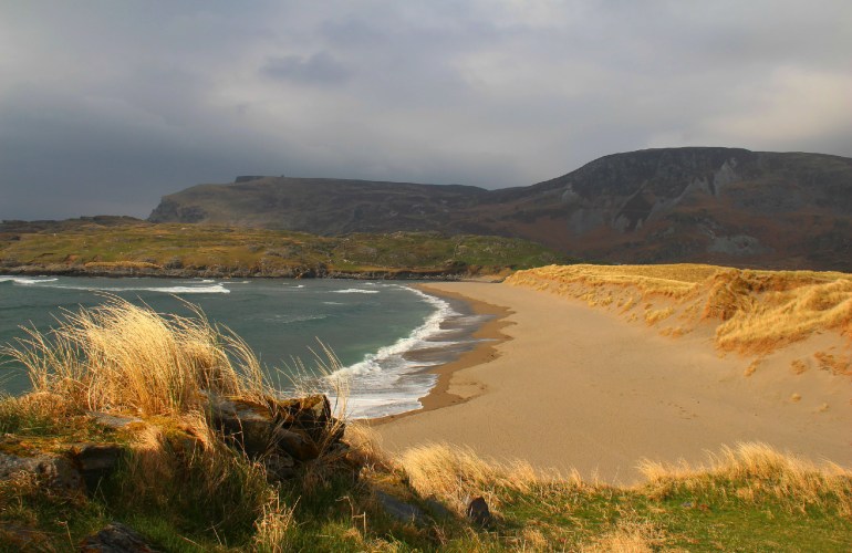 plage à Glencolmcille, dans le compté de Donegal