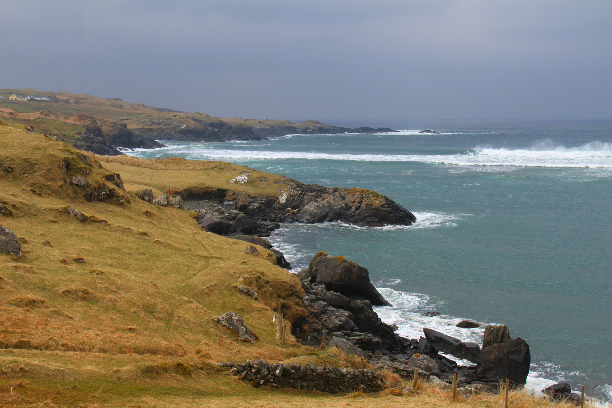 falaises près de Glencolmcille, Irlande