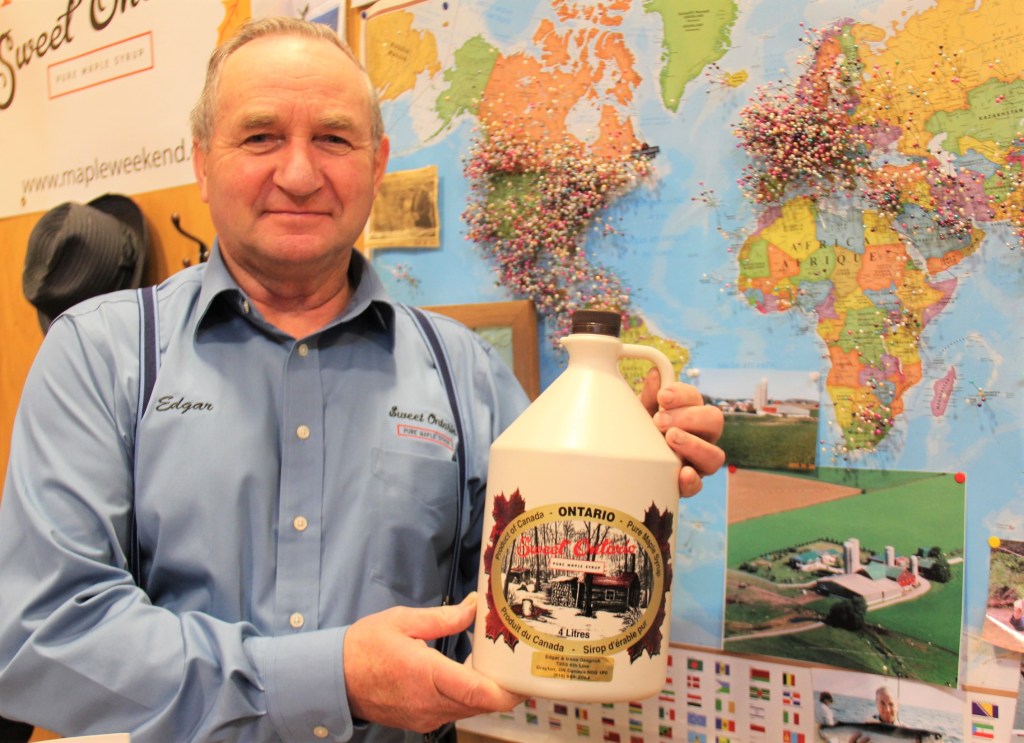 Commerçant au Marché de St-Jacobs