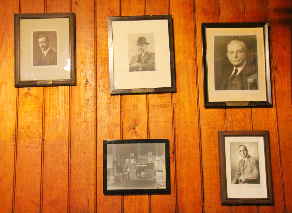 Souvenirs des hôtes illustres, à la Seigneurie du Triton