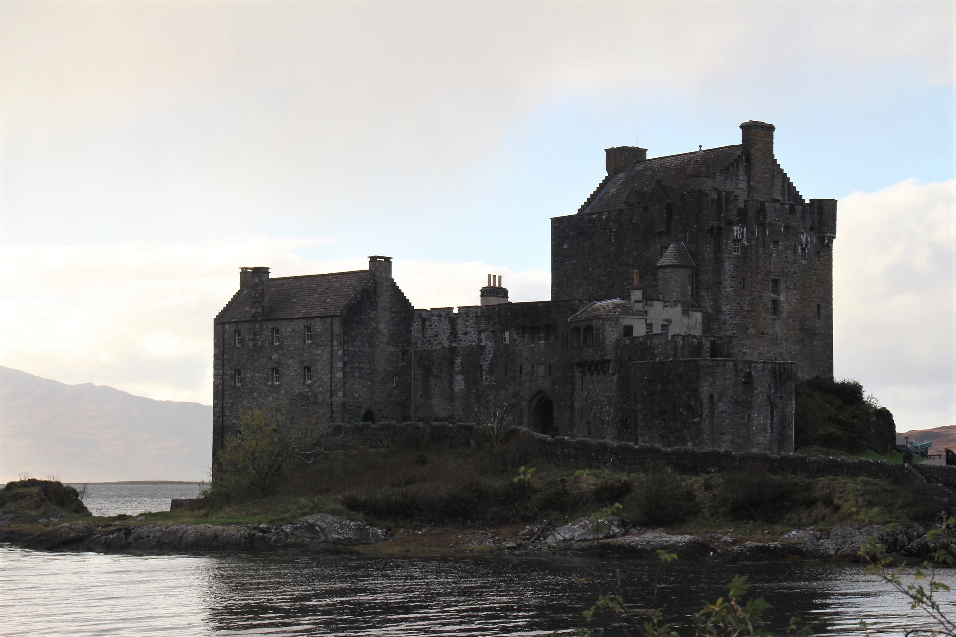Le château d'Eilean Donan, dans les Highlands. (Écosse)