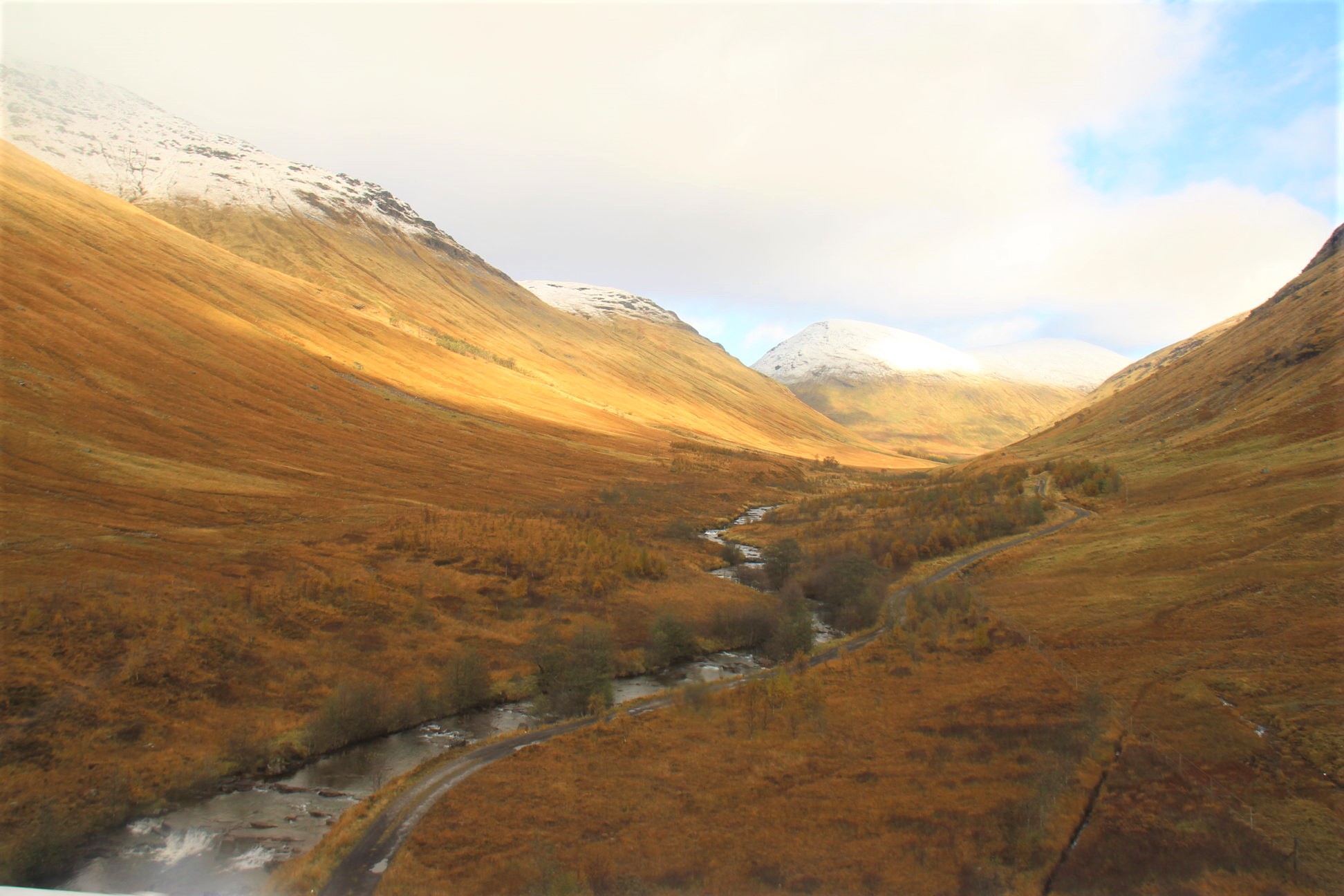 Paysages des Highlands, près de Fort William (Écosse)