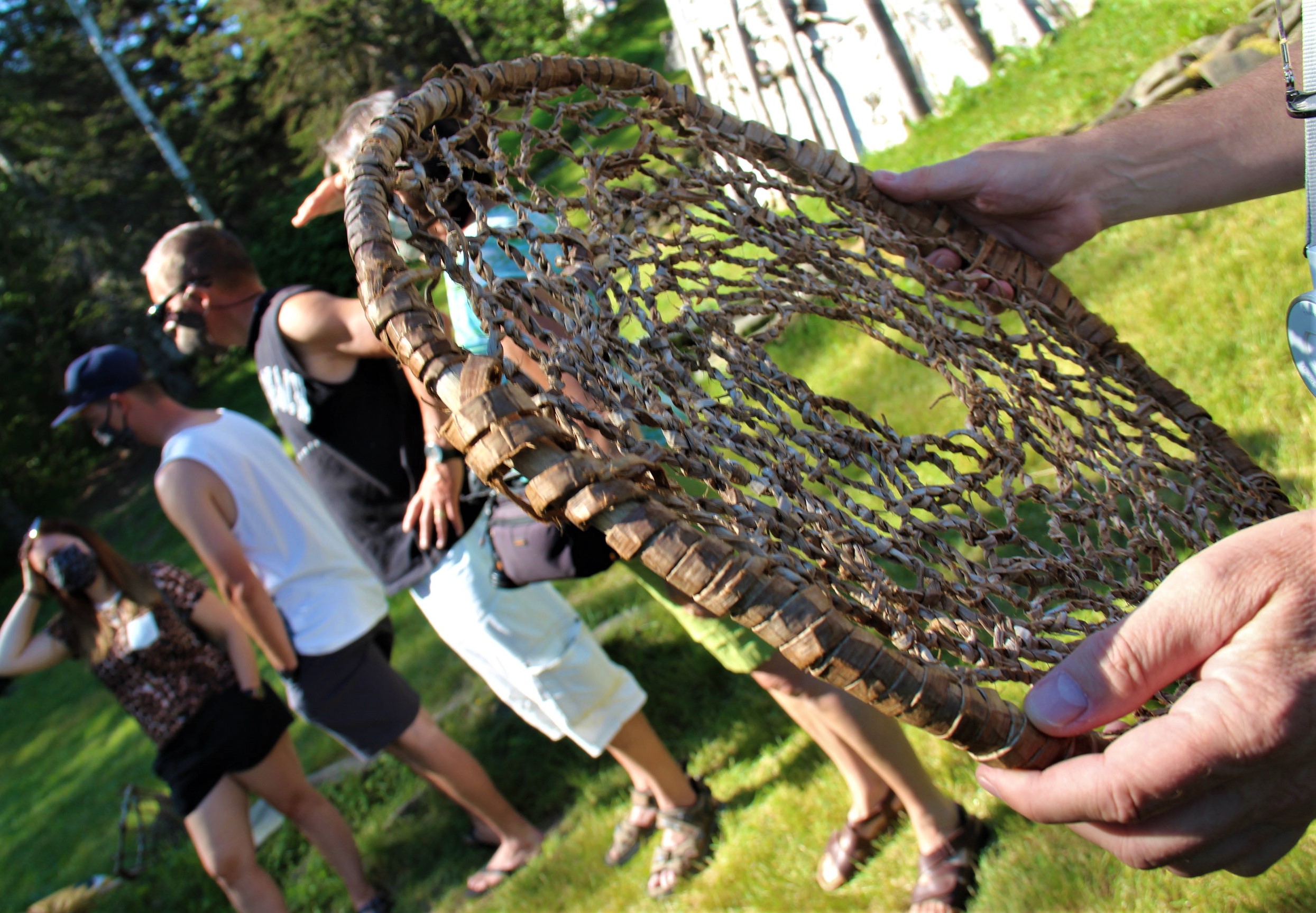 Animations au site historique de Gespeg, à Gaspé