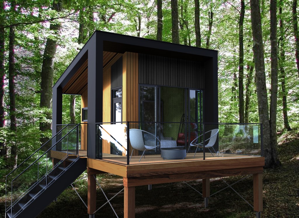 Cabines LÜV, dans les Cantons-de-l'Est