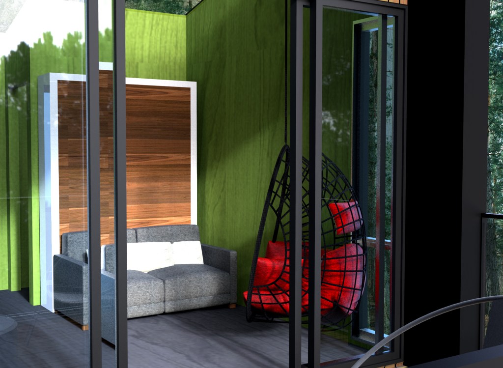 Cabines LÜV, dans les Cantons-de-l'Est