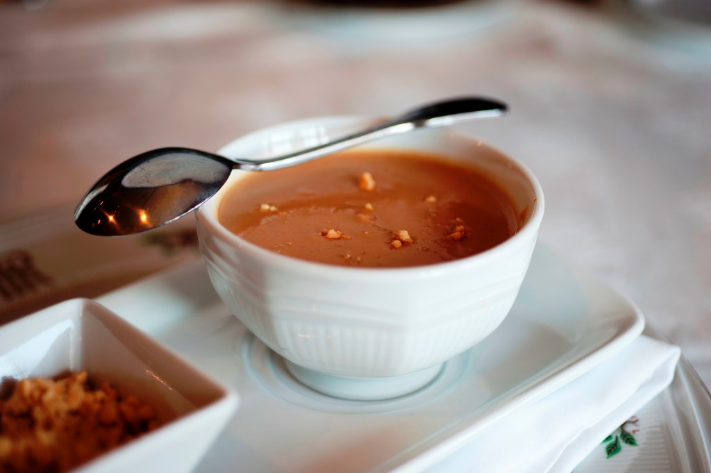 Peanut soup Hotel Roanoke