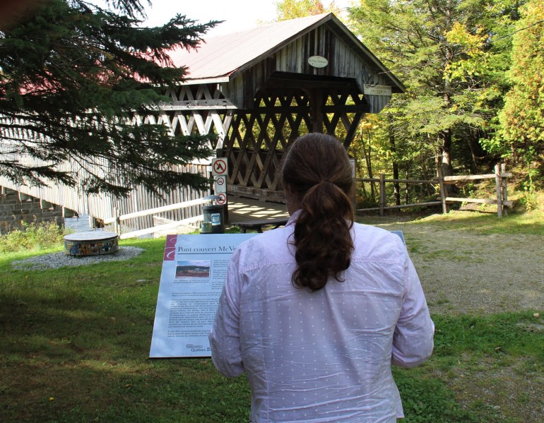 Pont couvert Mc Vetty McKenzie, à Gould
