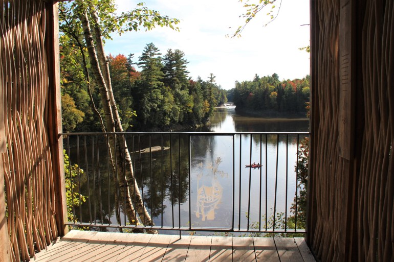 La shed de East Angus, au Parc des Deux Rivières