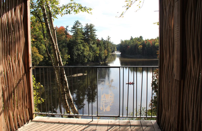 La shed de East Angus, au Parc des Deux Rivières