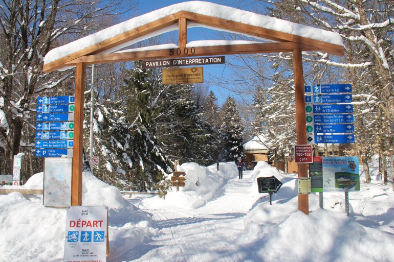 Refuges perchés, Laurentides
