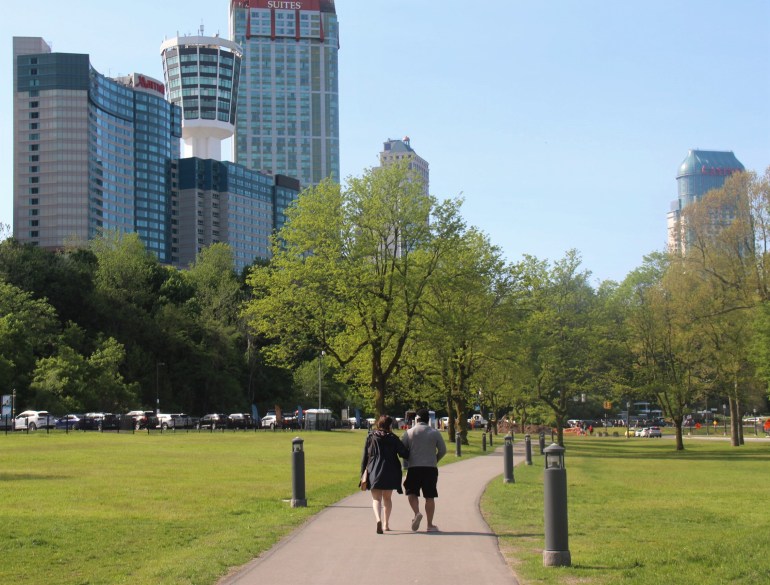 Le long de la Niagara Parkway