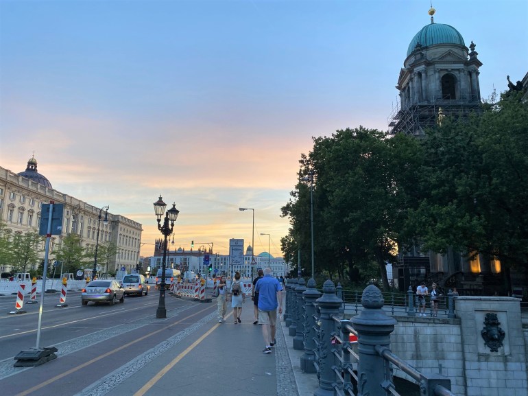 Berlin, entre chien et loup.