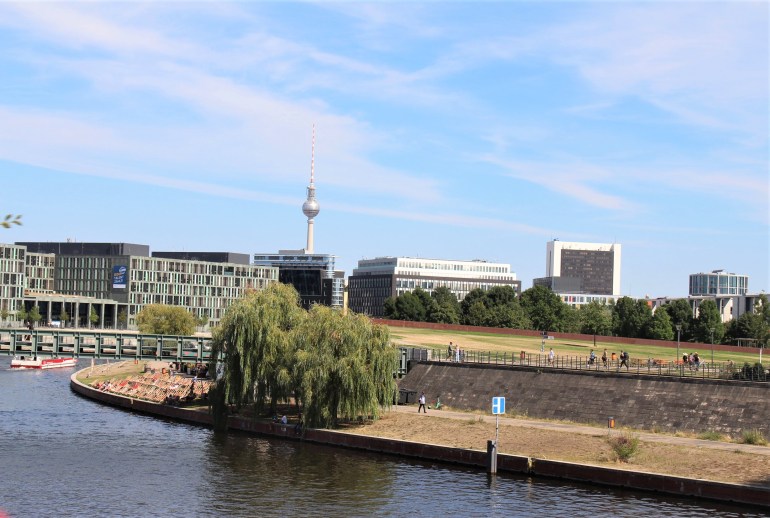 Les berges de la Spree, à Berlin.