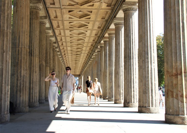 Dans le quartier des musées.