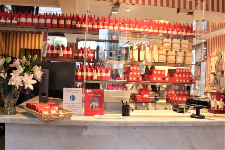 Parfumerie Farina, à Cologne.
