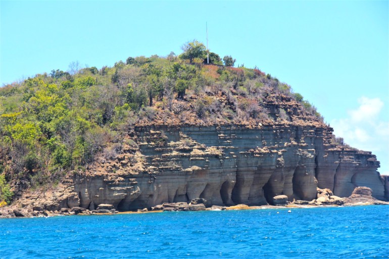 Piliers d'Hercule, vus à partir du large.