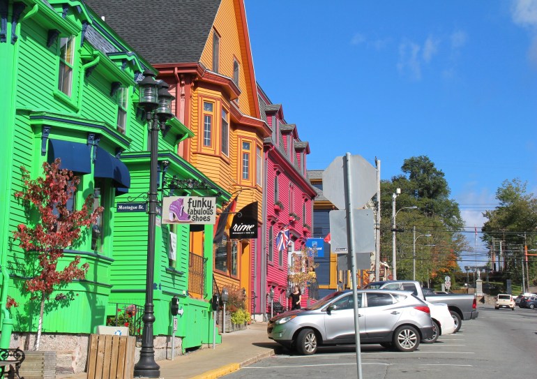Lunenburg et ses rues colorées.