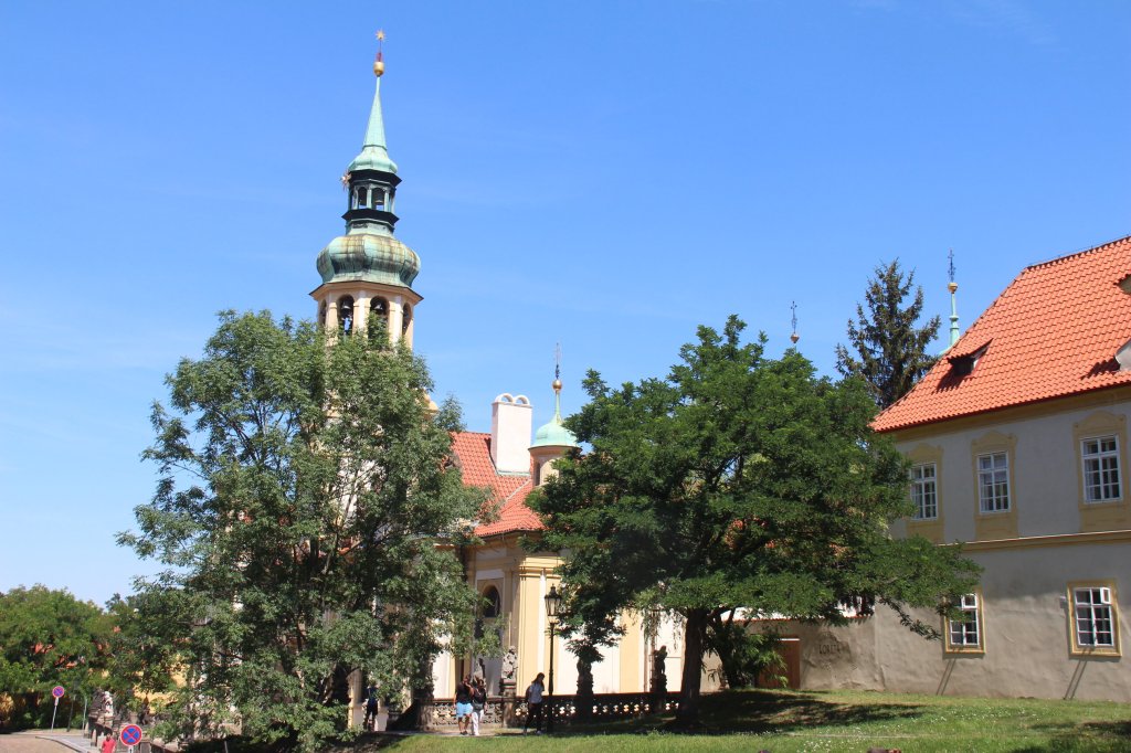 Le monastère de Strahov, reconnu pour sa bibliothèque.
