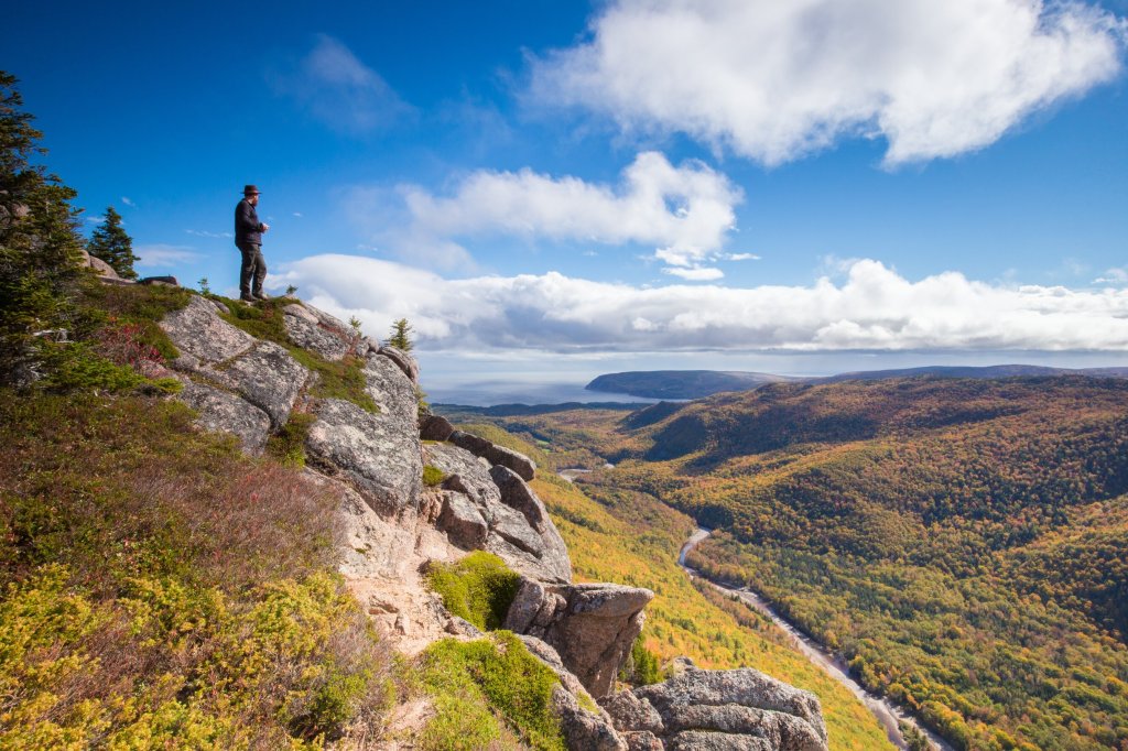 Sentiers dans le parc national du Cap Breton